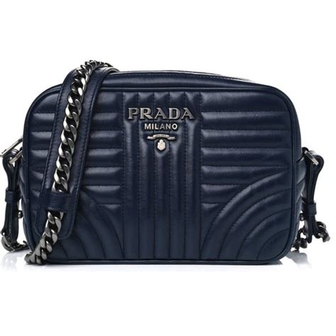 prada shoulder diagramme blue|PRADA Soft Calfskin Diagramme Crossbody Bag Bleuette.